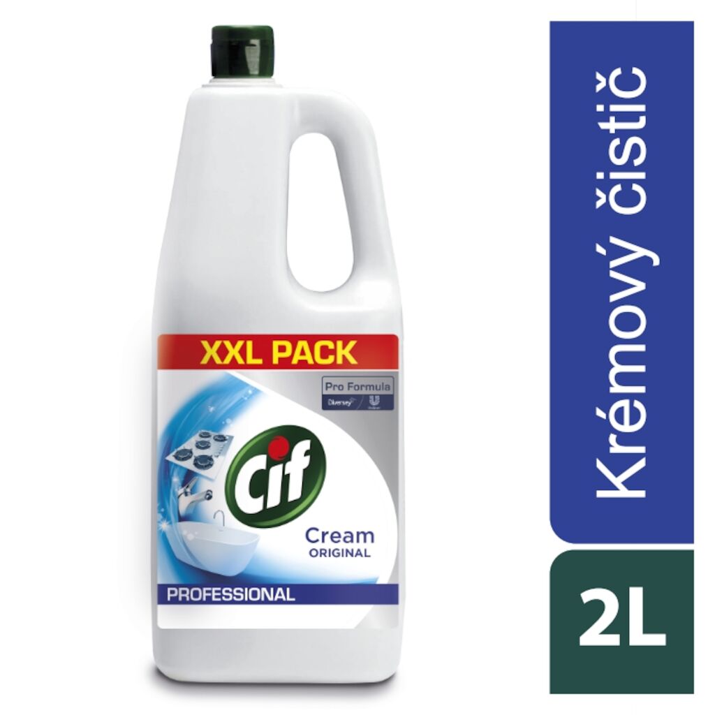 Cif Pro Formula Cream 6x2L - Krémový čisticí prostředek na tvrdé povrchy